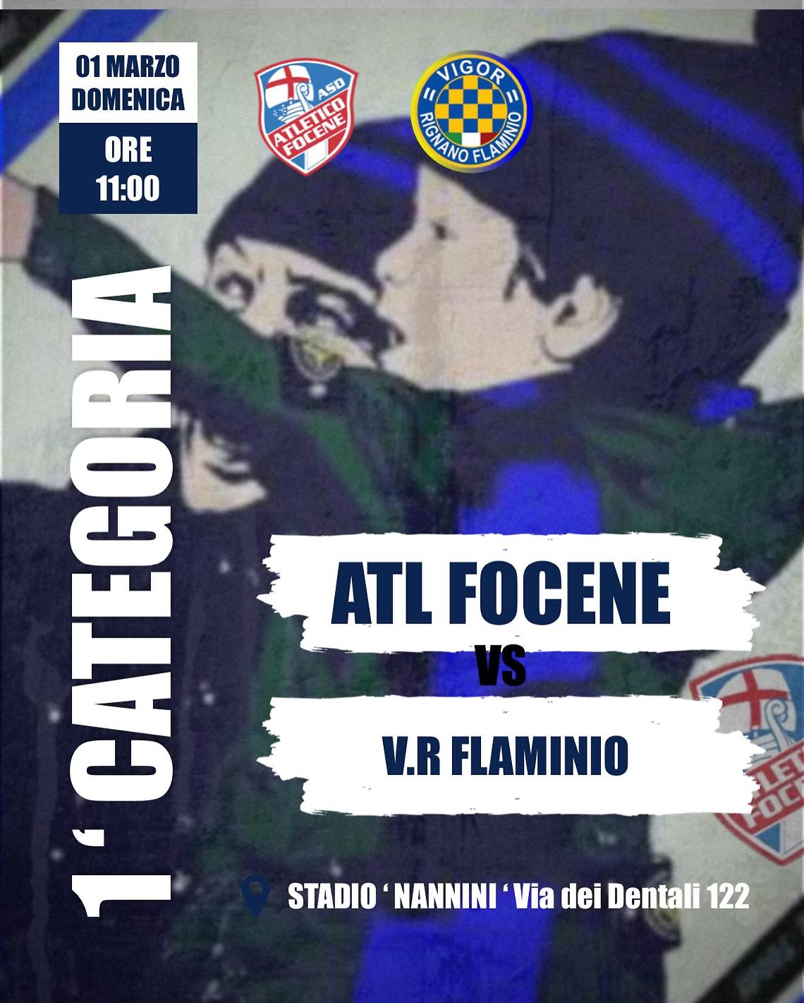 L&rsquo;Atletico Focene cerca riscatto contro la Vigor Rignano Flaminio