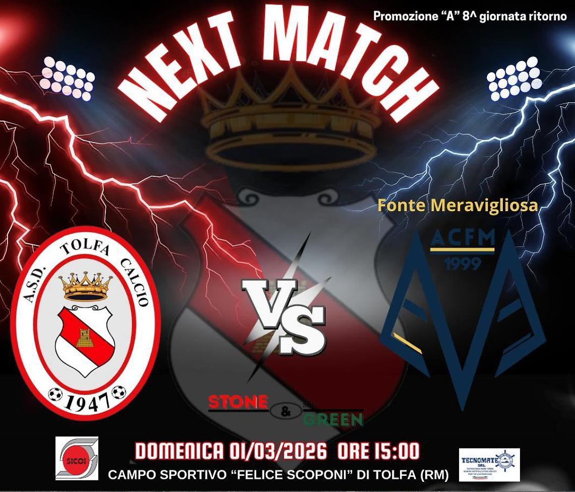 Con i bomber il Tolfa &egrave; sempre tranquillo.  Santa Marinella sconfitto di misura