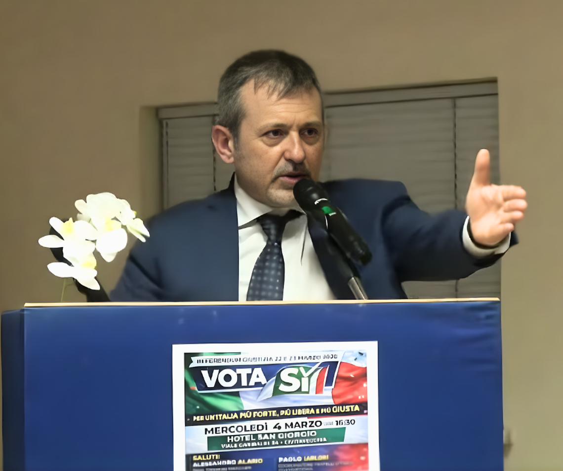 Referendum giustizia, &ldquo;Vota S&igrave;&rdquo; riempie il San Giorgio: Delmastro a Civitavecchia