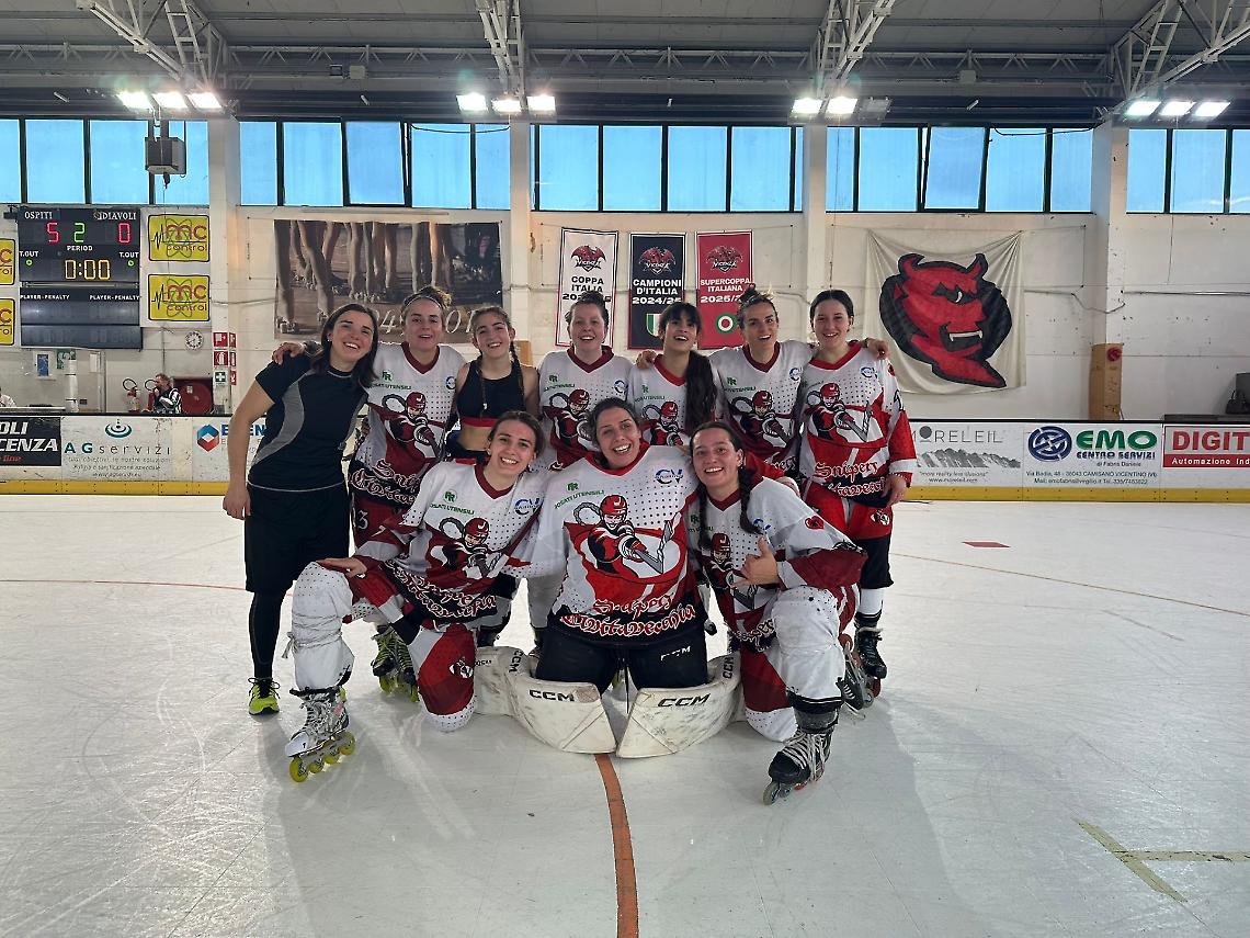 Tre punti preziosi per le Sniperine in Veneto