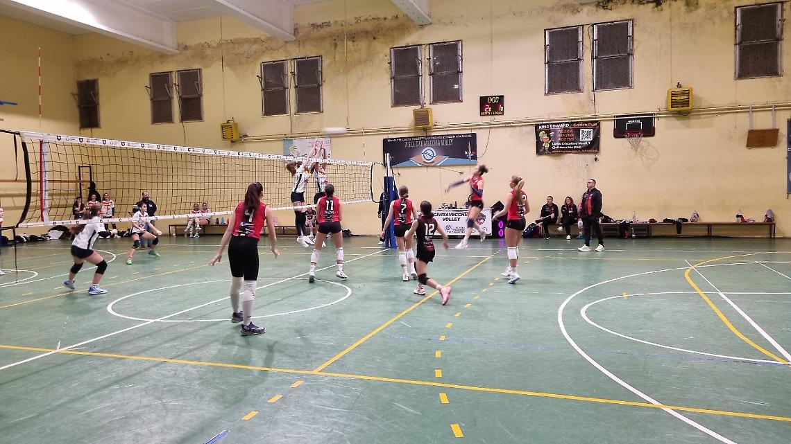 Cv Volley contro Roma Centro: fondamentale ma non decisiva 
