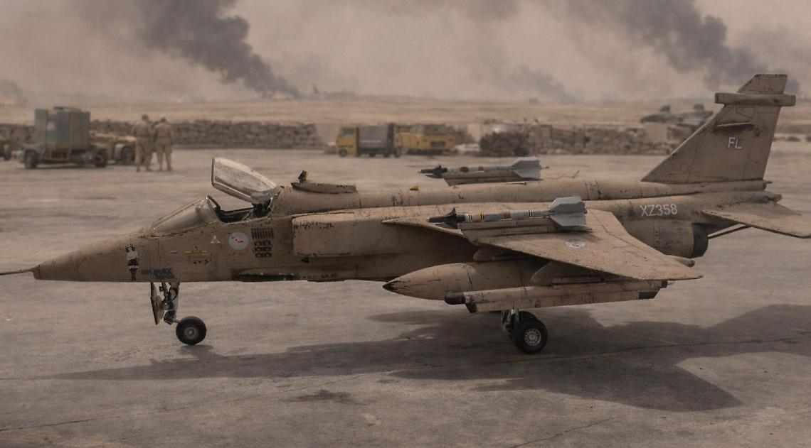 Sepecat Jaguar GR1A 1-72 di Paolo Colaiacomo