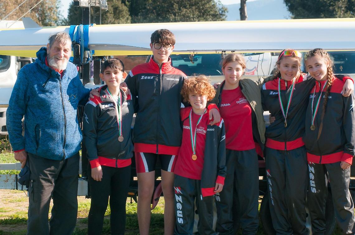 Il maltempo non ferma il Ccc: due ori con Scotti, Guglielmi e le gemelle Tranquilli