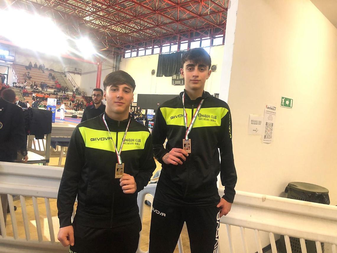 Coppa Italia di medaglie per la Mabuni con Conversini e Rovetto 