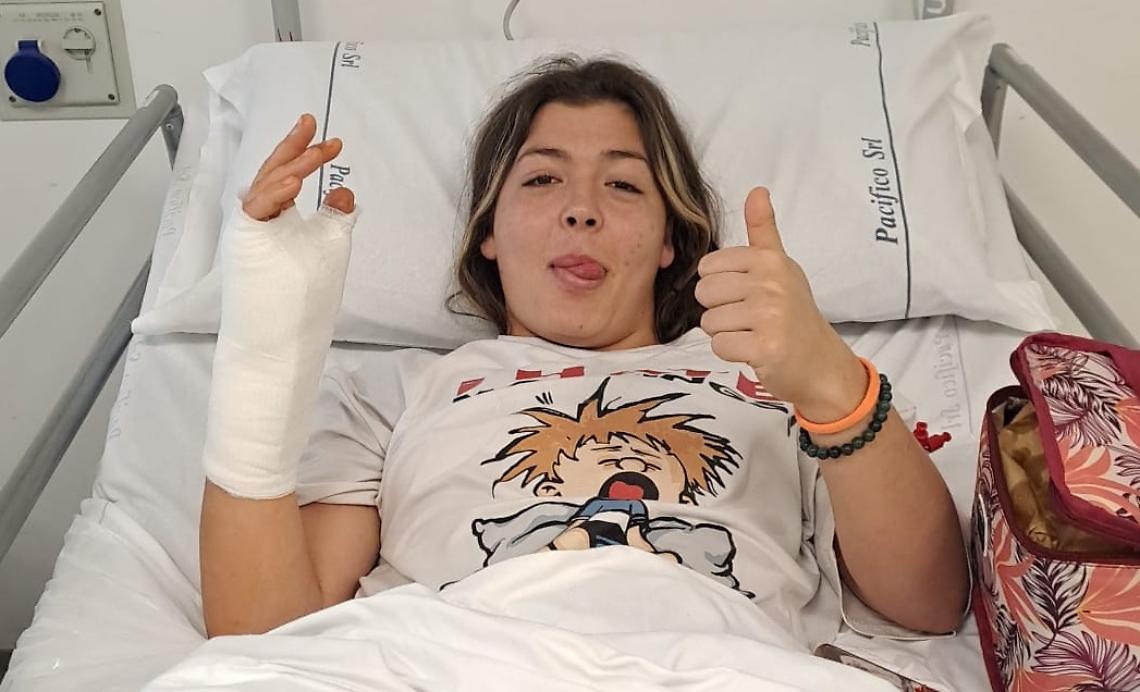 Cielo nero alla Nautilus: infortunio per Devroedt, operata al San Paolo