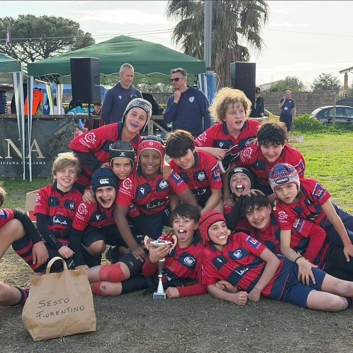Rugby Fiumicino, grande successo per l&rsquo;ottava edizione del Trofeo Portvs Under 12