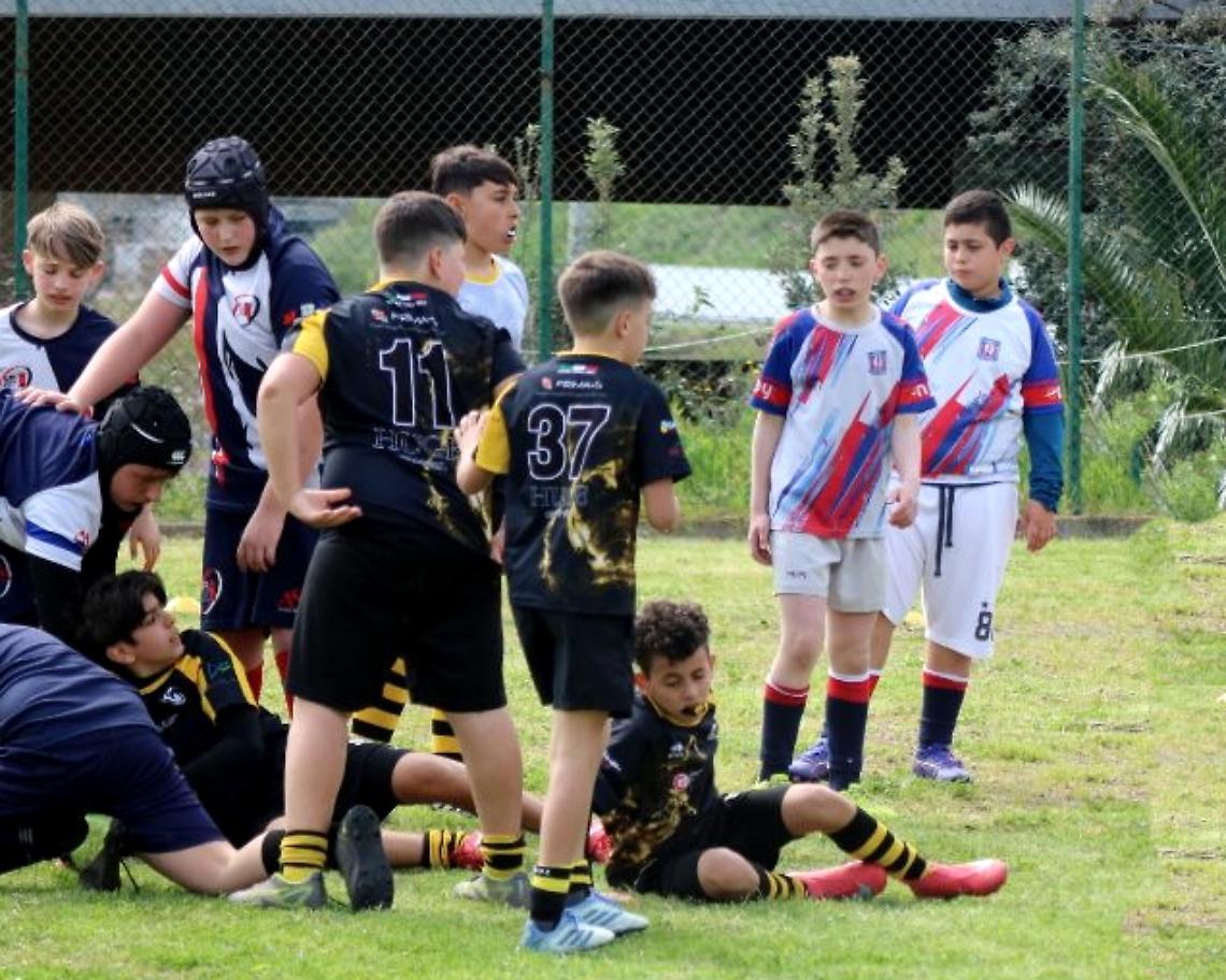 Successo per la domenica di rugby giovanile a Santa Marinella