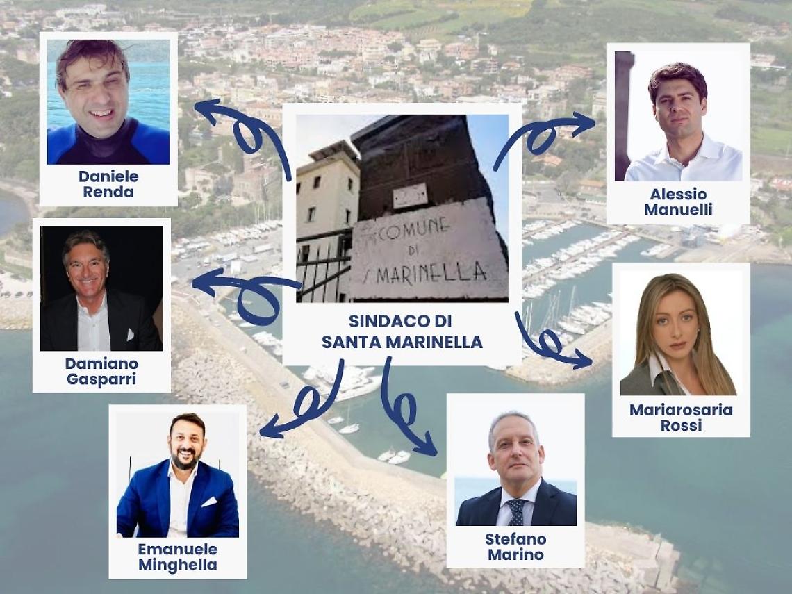  Sei candidati per una poltrona da sindaco di Santa Marinella tra strappi e civismo