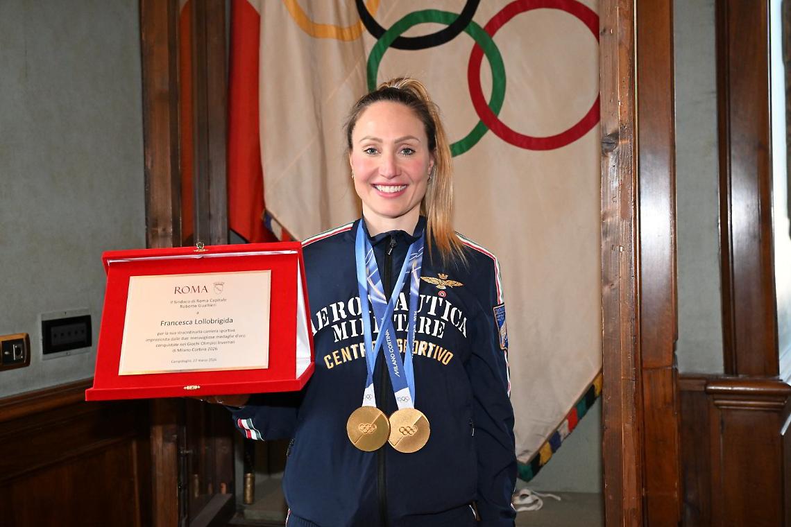 Dopo i due ori di Milano-Cortina 2026, ancora un riconoscimento per Francesca Lollobrigida
