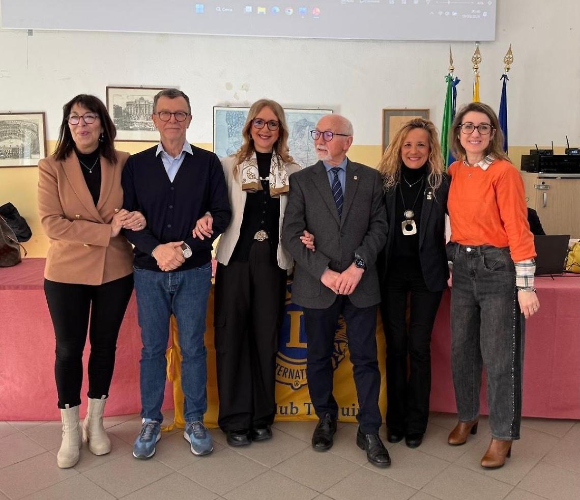 Il Lions Club Tarquinia porta il &ldquo;Progetto Martina&rdquo; all&rsquo;IIS Cardarelli: lezioni di vita contro il silenzio dei tumori