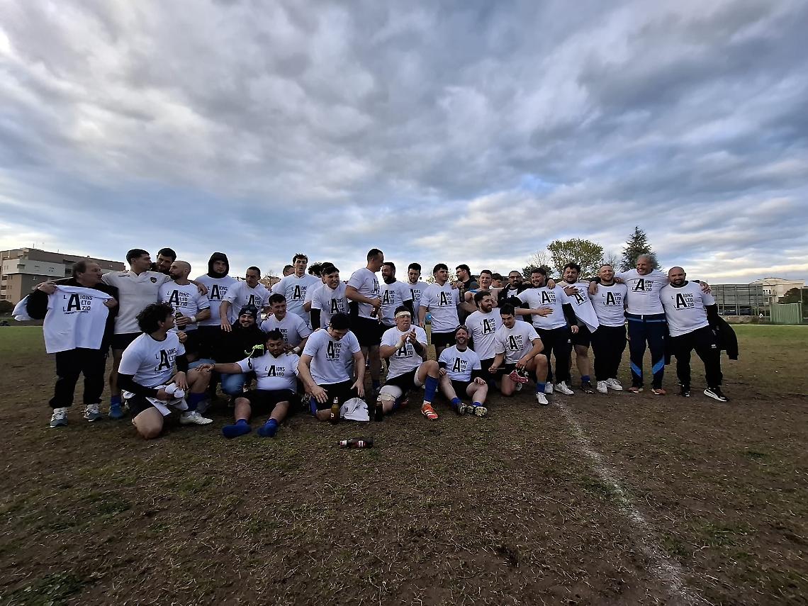 Festa grande per il Lions Alto Lazio con la promozione in serie A 
