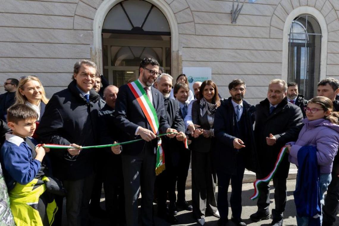Inaugurata la nuova casa della comunit&agrave;