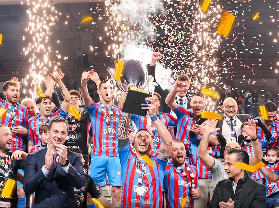 La Meta Catania vince la Coppa Italia
