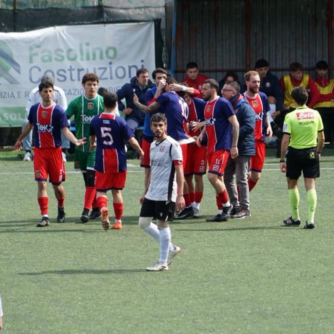 Fiumicino avanti con Alesi, il Campagnano rimonta e vince 2-1