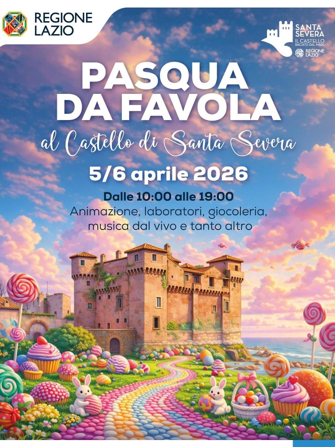 Pasqua e Pasquetta al Castello di Santa Severa: un weekend di festa 
