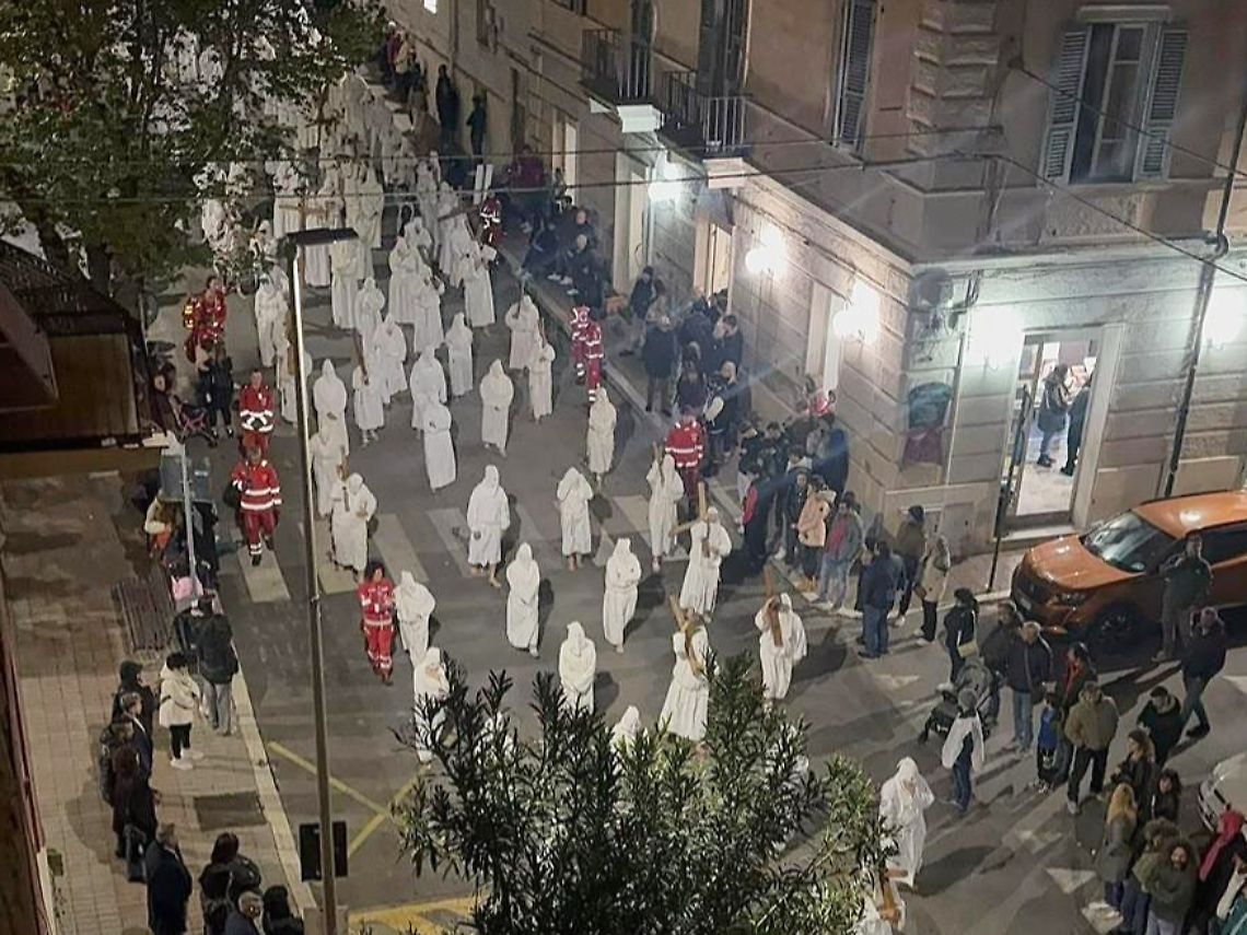  E&rsquo; il giorno della processione del Cristo Morto 