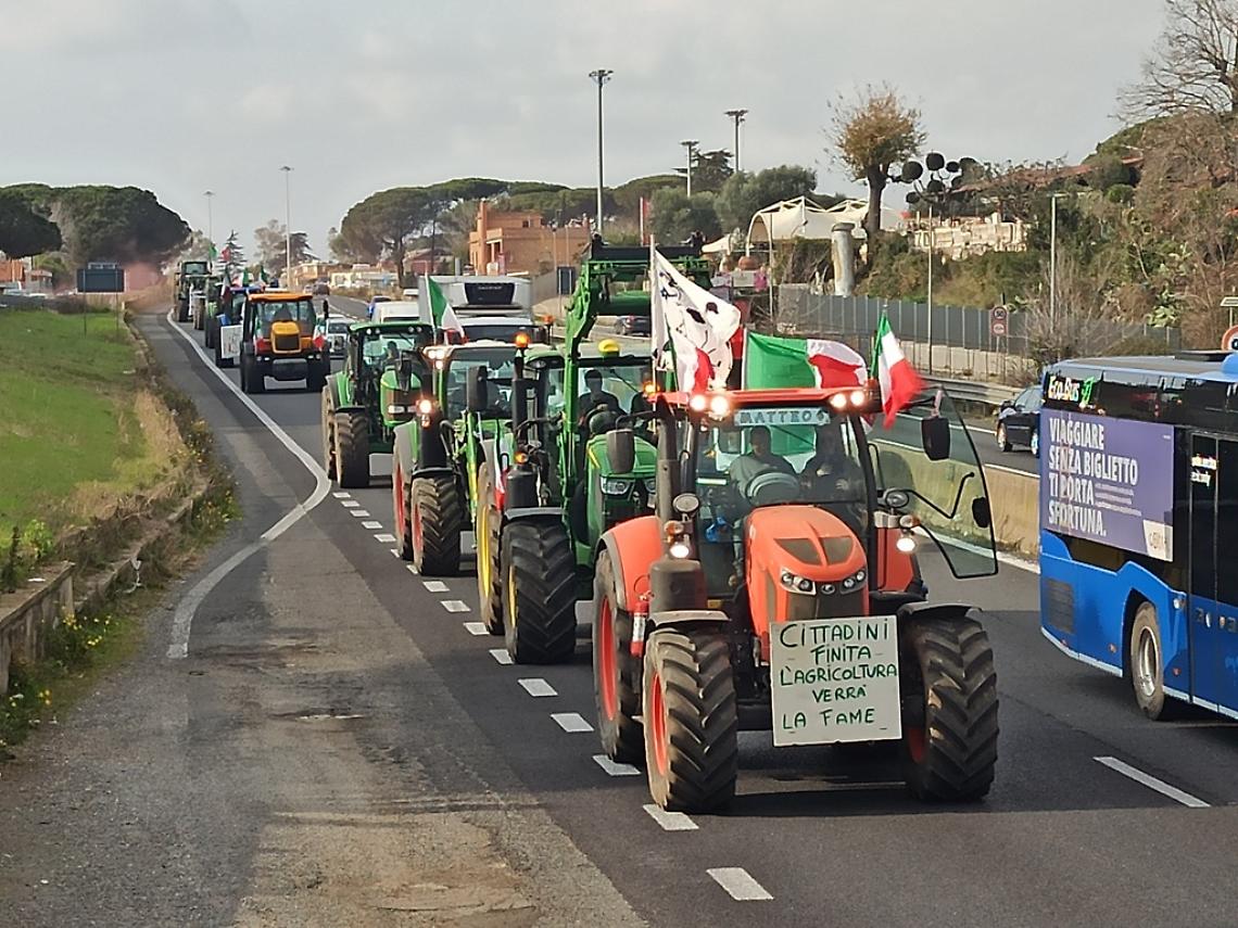 Protesta dei trattori