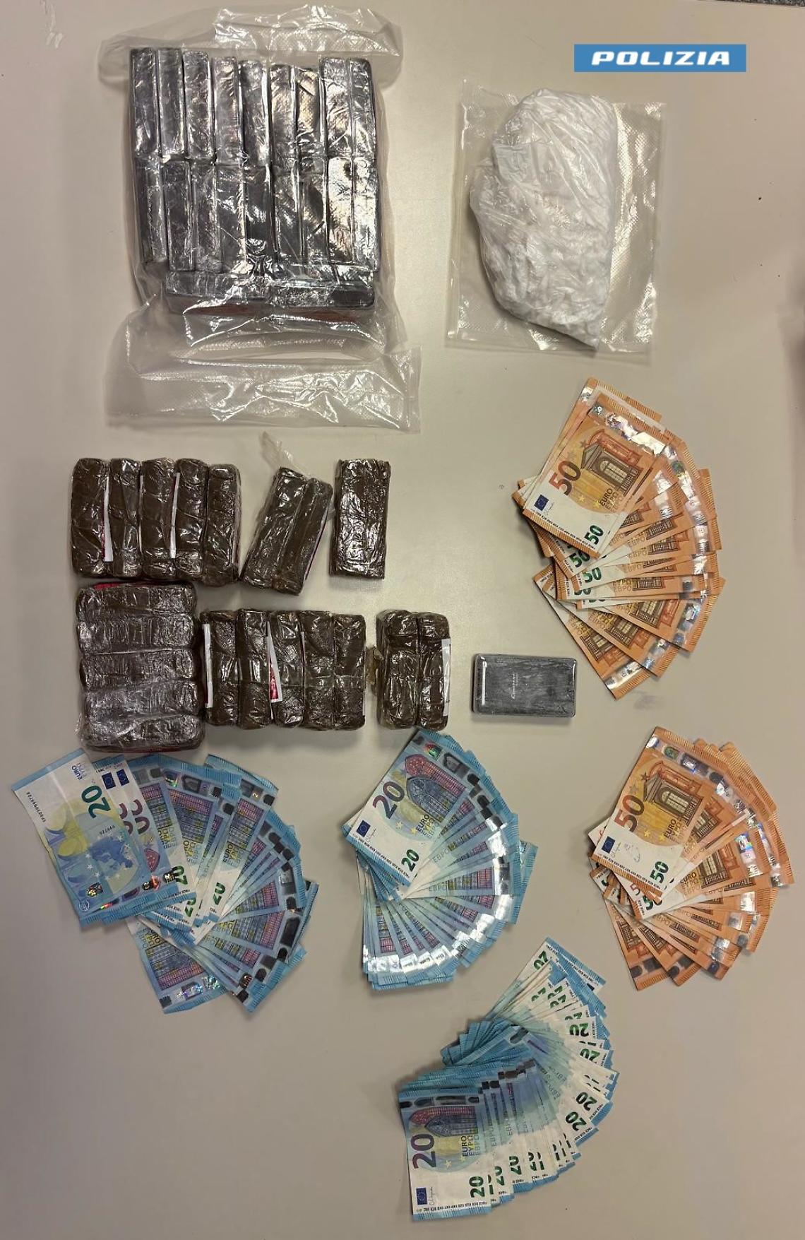 Spaccio in centro: arrestato 25enne e sequestrati 40 chili di droga