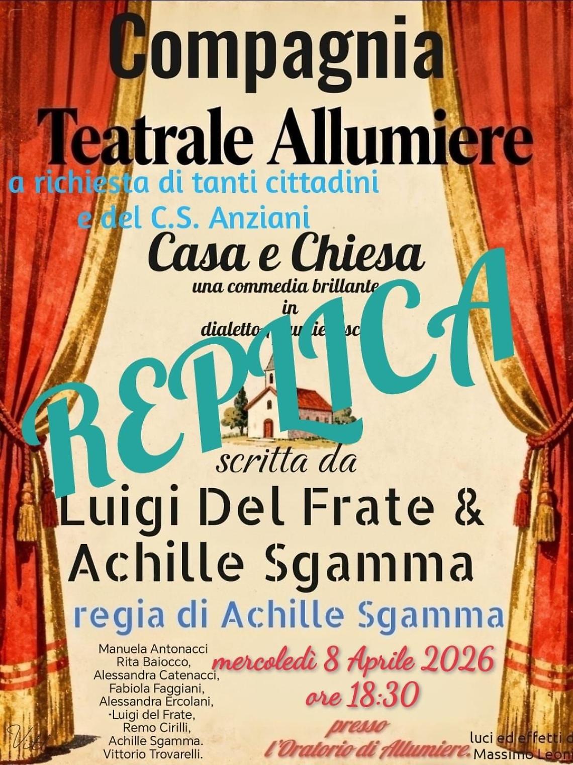 Torna in scena &ldquo;Casa e Chiesa&rdquo;