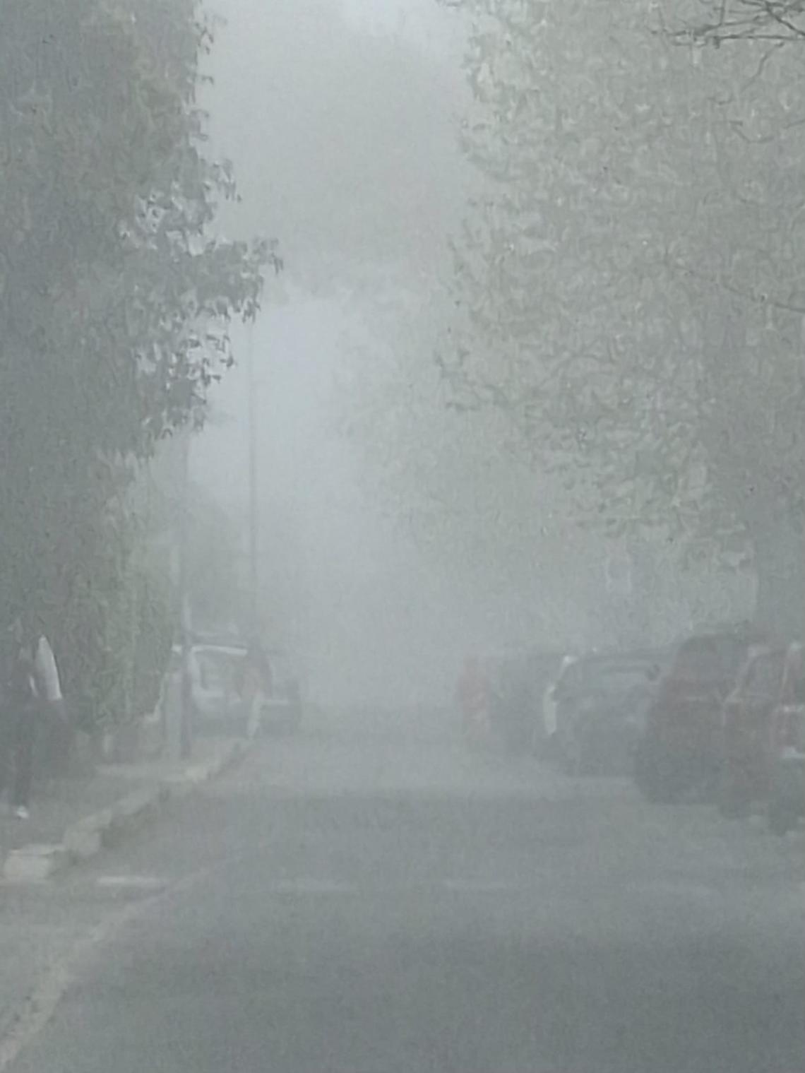 Il risveglio che non ti aspetti: citt&agrave; avvolta dalla nebbia