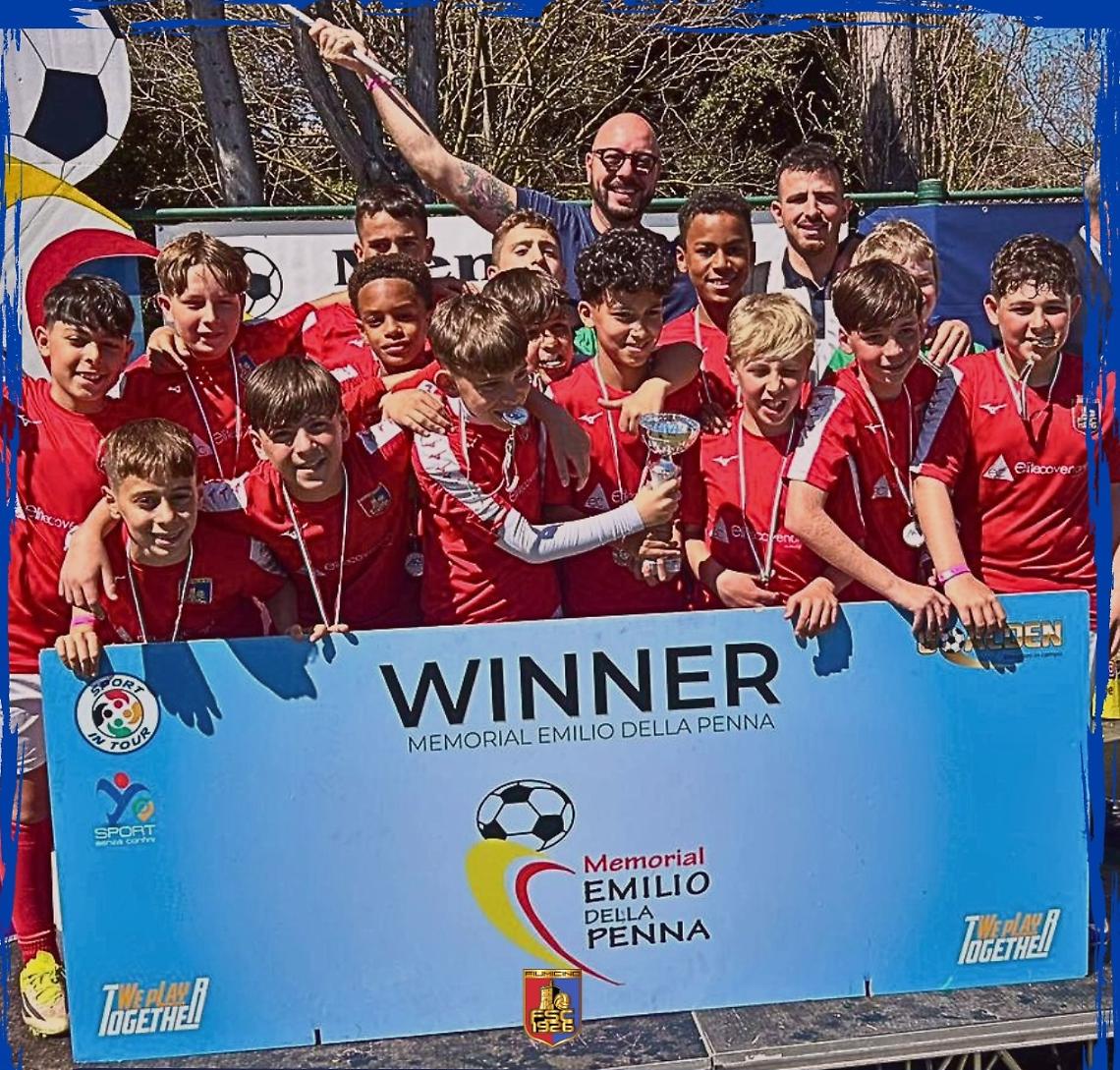 Fiumicino protagonista con il suo settore giovanile al Memorial Della Penna