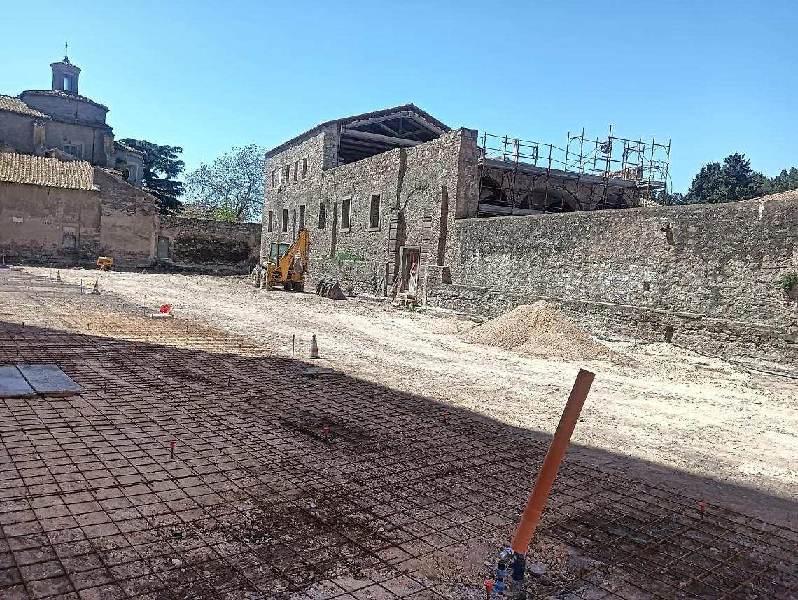 Scuderie di Sallupara, si intravede la fine lavori 