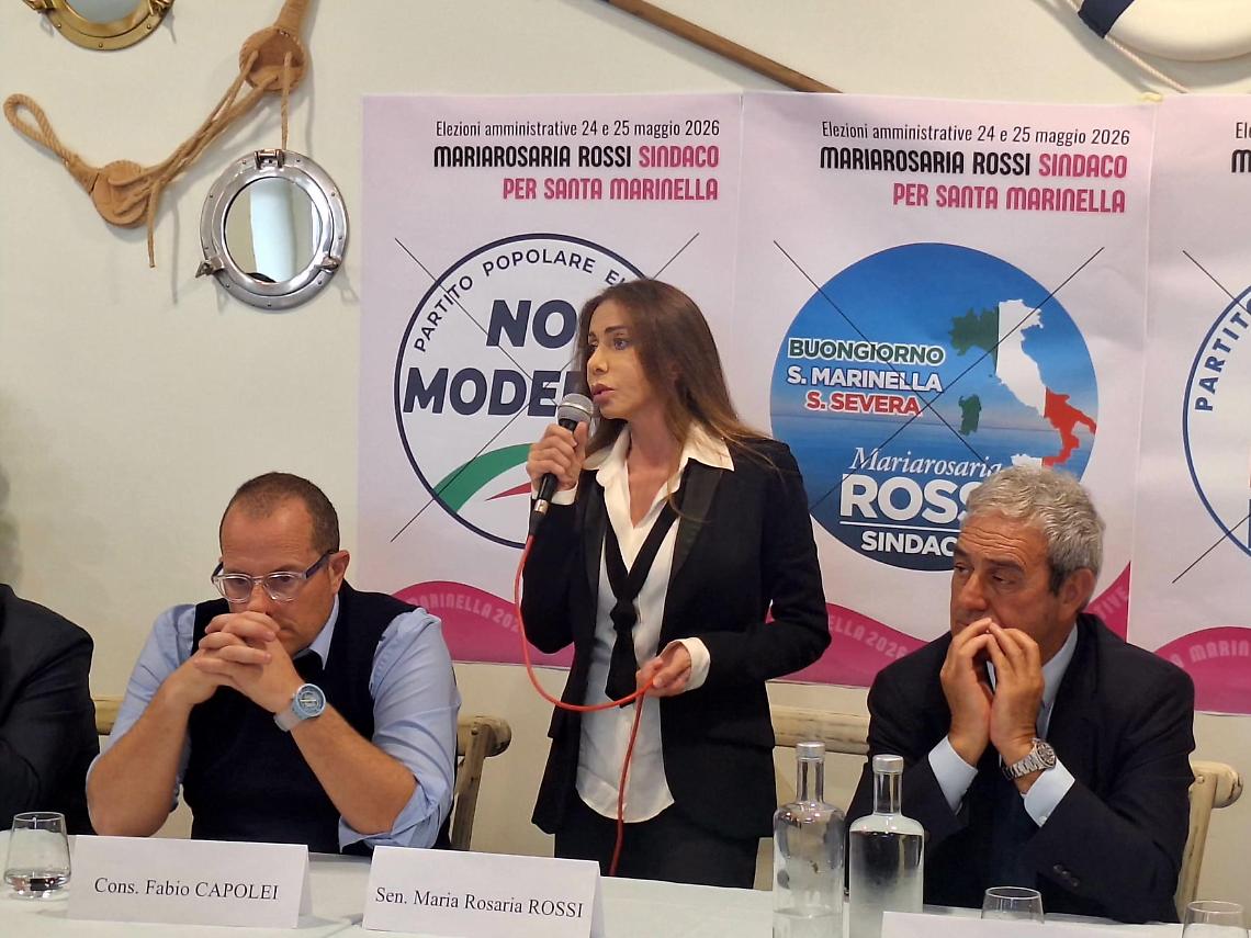 Mariarosaria Rossi: " I cittadini non sono voti da barattare, ma cuori che battono"