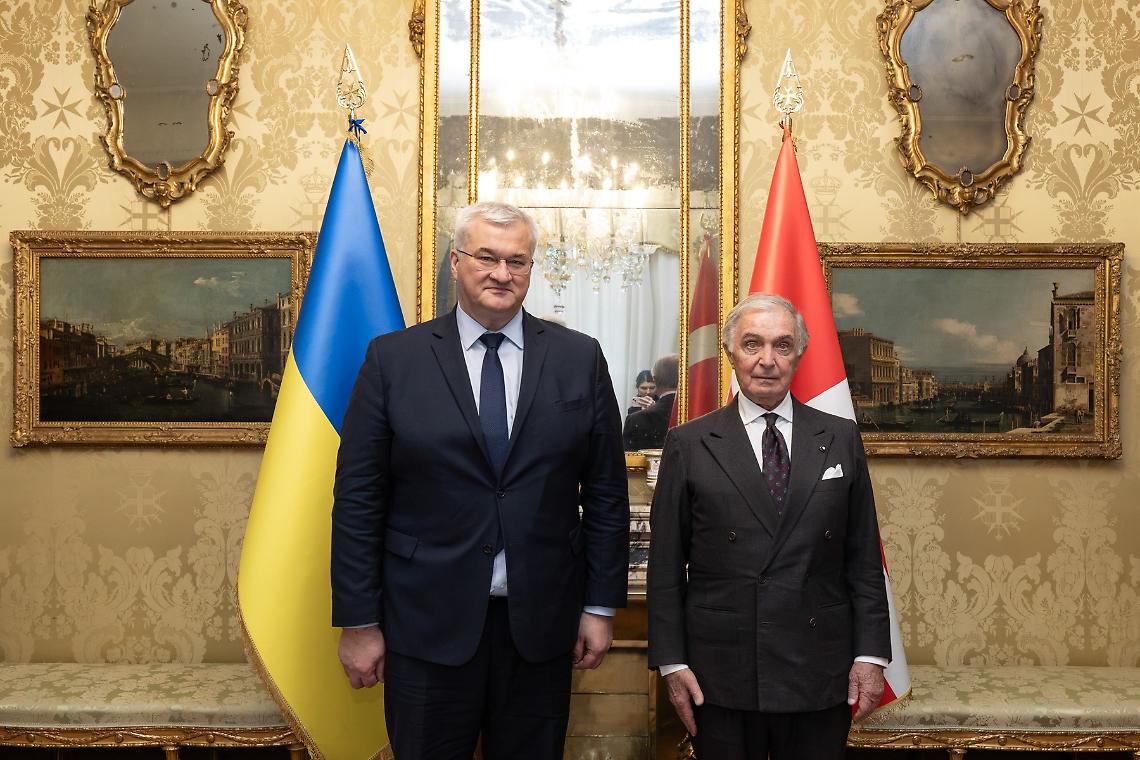 Missione diplomatica a Kiev: rafforzato il dialogo tra Ucraina e Ordine di Malta