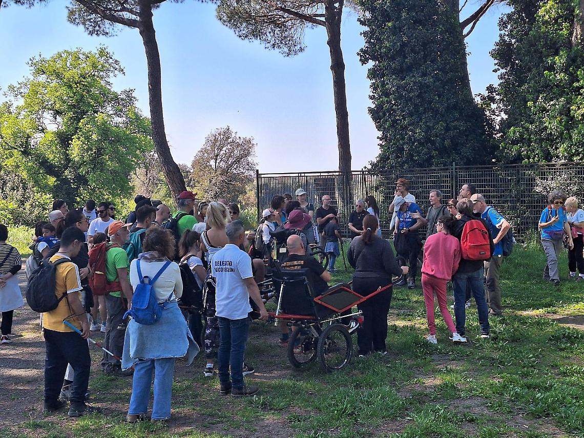 Cerveteri, archeologia e natura senza barriere: successo alla Necropoli della Banditaccia