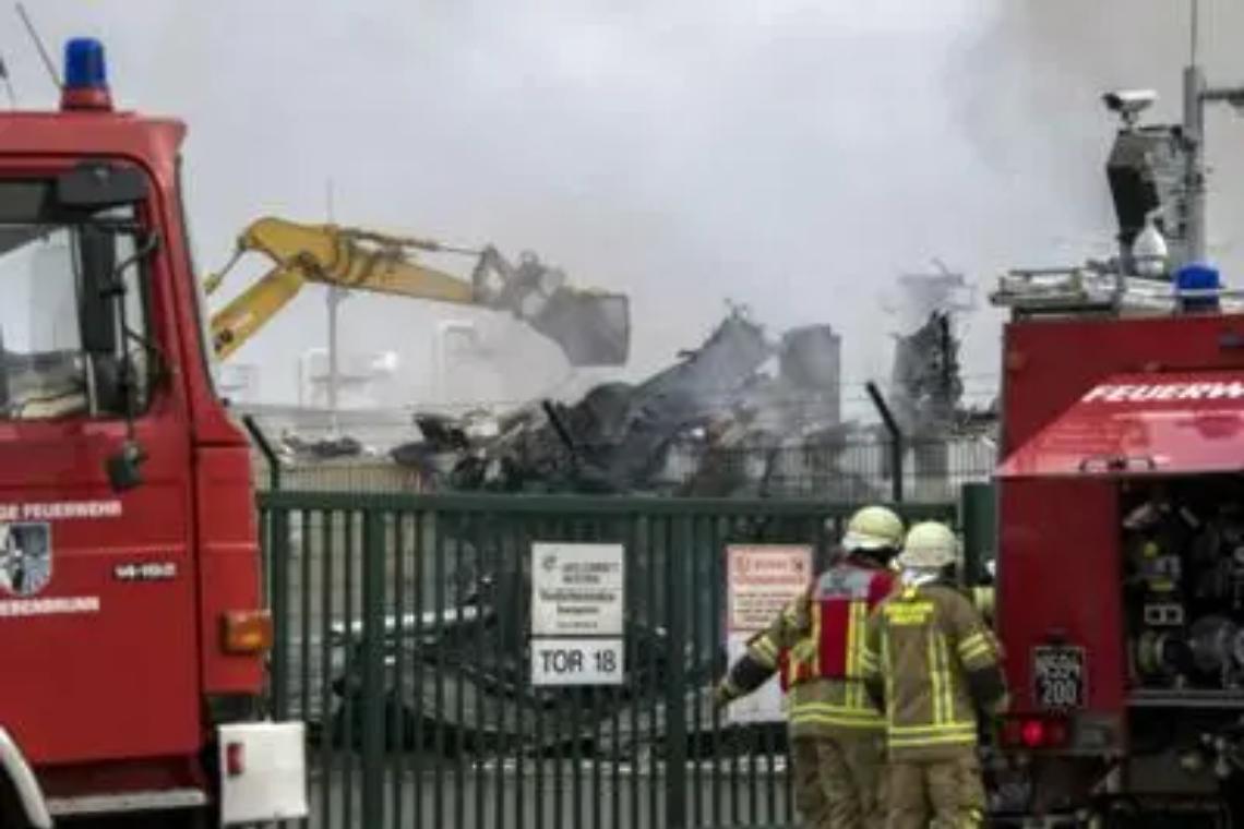 Esplosione di gas in impianto Austria