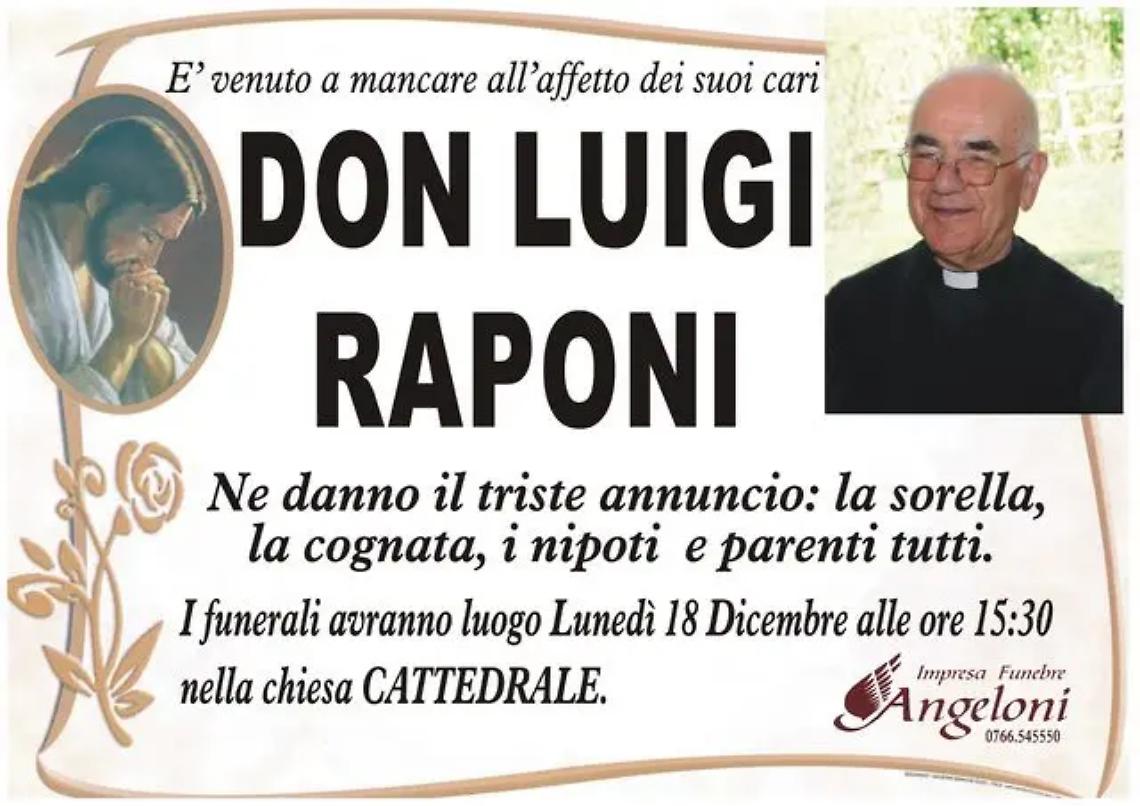 DON LUIGI RAPONI
