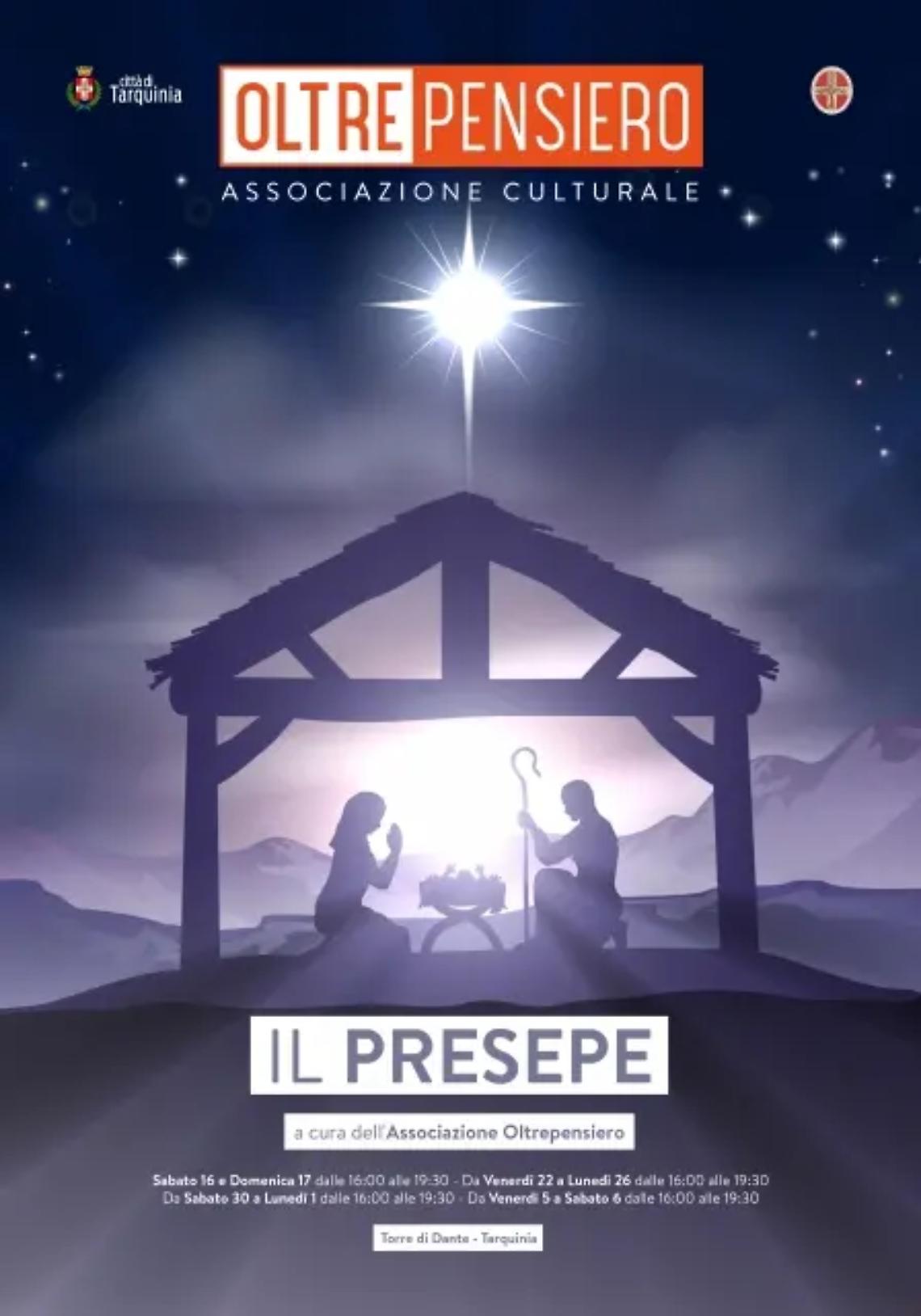 A Tarquinia la Nativit&agrave; arriva anche alla Torre di Dante