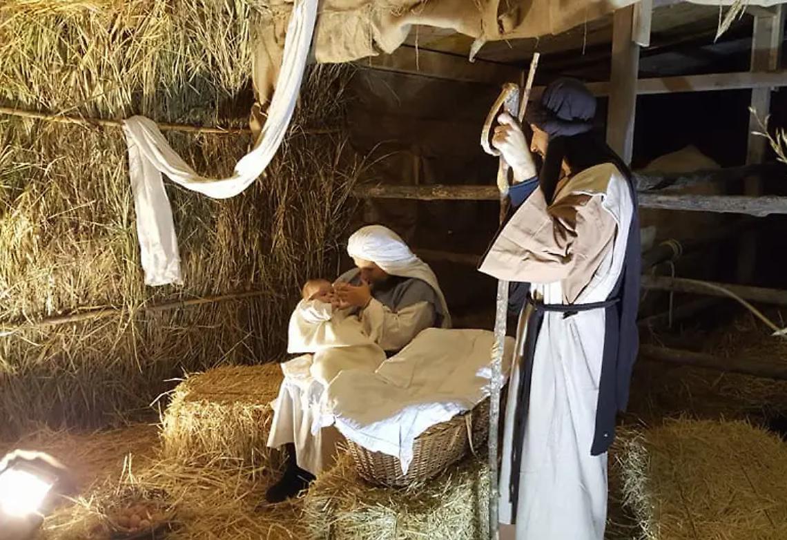 Un migliaio alla rappresentazione del presepe vivente