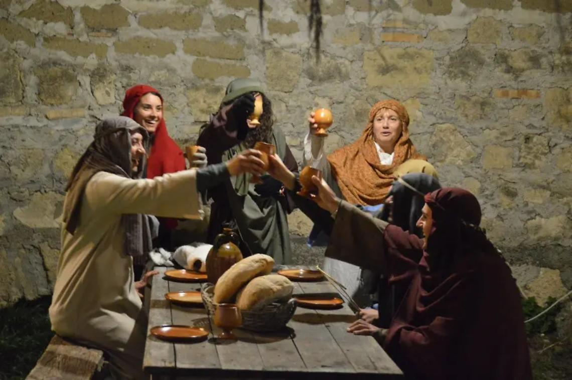 Successo per la prima del Presepe Vivente di Tarquinia