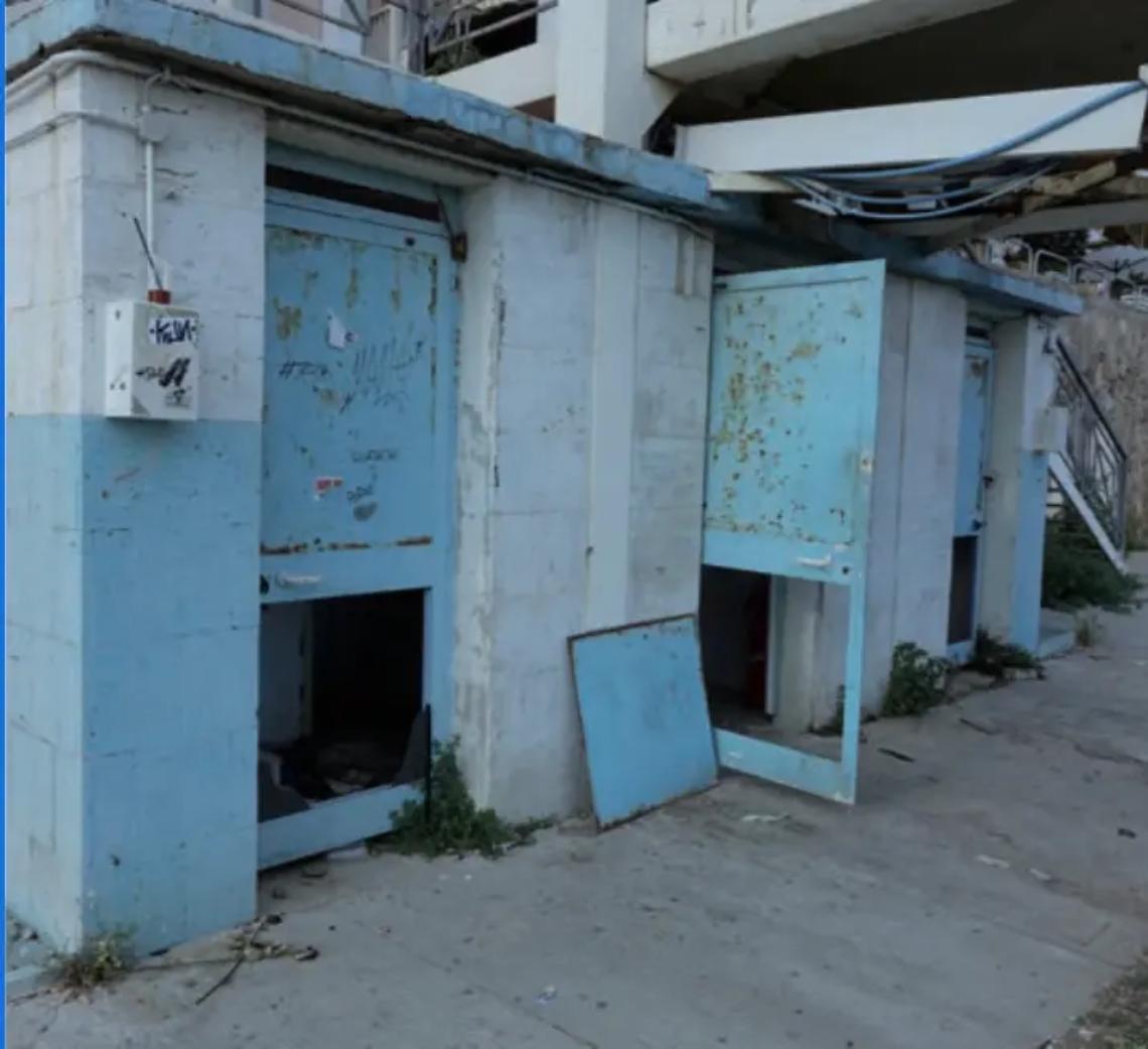 Il Pirgo ricettacolo di immondizia