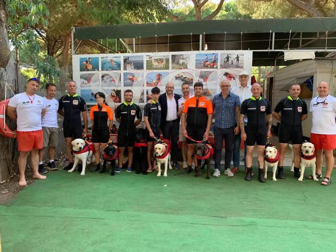 Rotelli: &ldquo;Grazie ai cani eroi Wendy e Kobe e ai volontari della scuola addestramento di Tarquinia&rdquo;