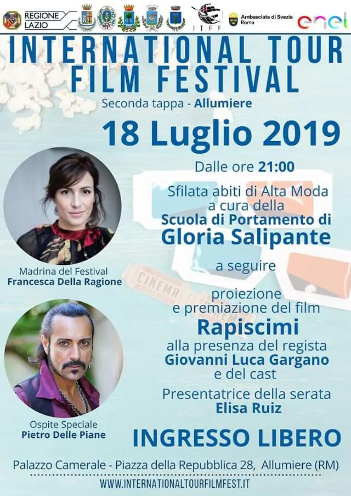 International tour film festival: tutto pronto per la seconda tappa dell&rsquo;edizione 2019