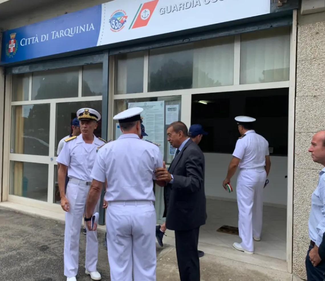 Capitaneria di porto: inaugurato l&rsquo;ufficio di Tarquinia Lido