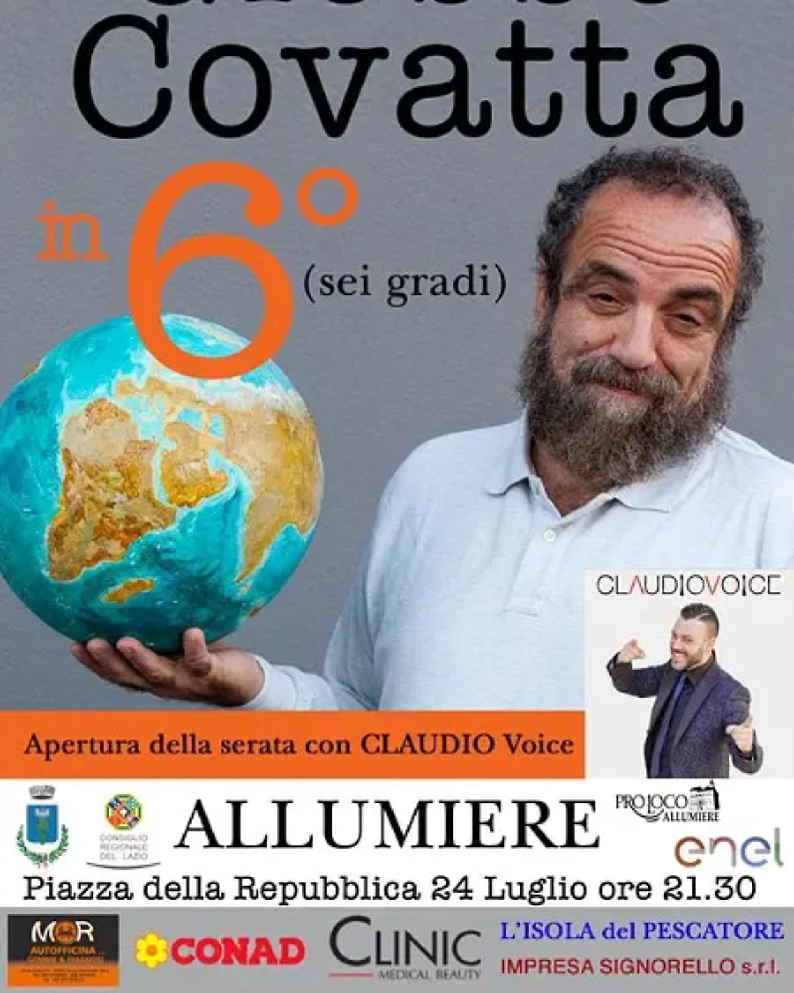 Ad Allumiere cinque giorni tra teatro, cinema ed enogastronomia