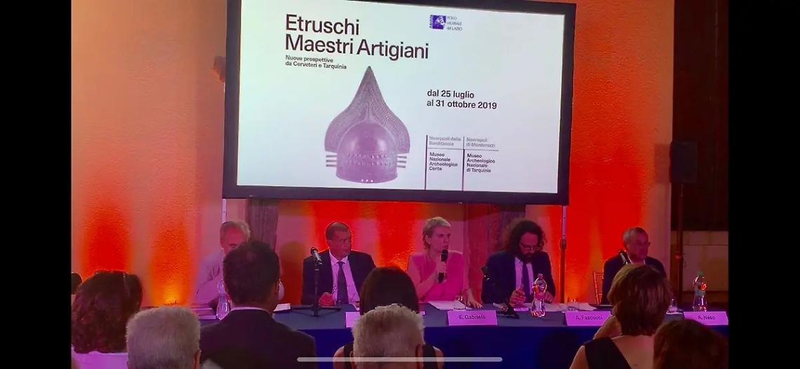 Tarquinia, inaugurata la mostra &lsquo;Etruschi maestri artigiani&rsquo;
