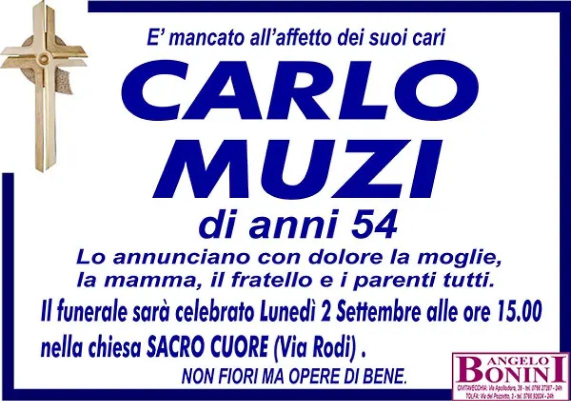CARLO MUZI di anni 54