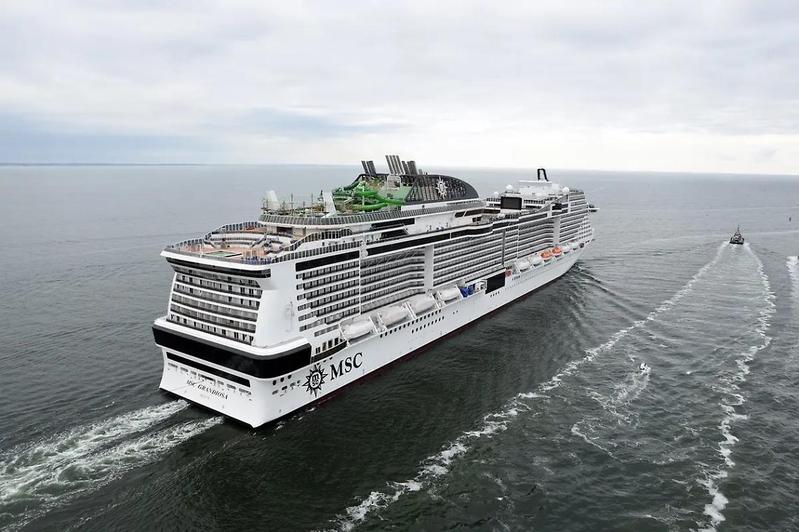 Msc Grandiosa: la nave ecologica far&agrave; tappa a Civitavecchia