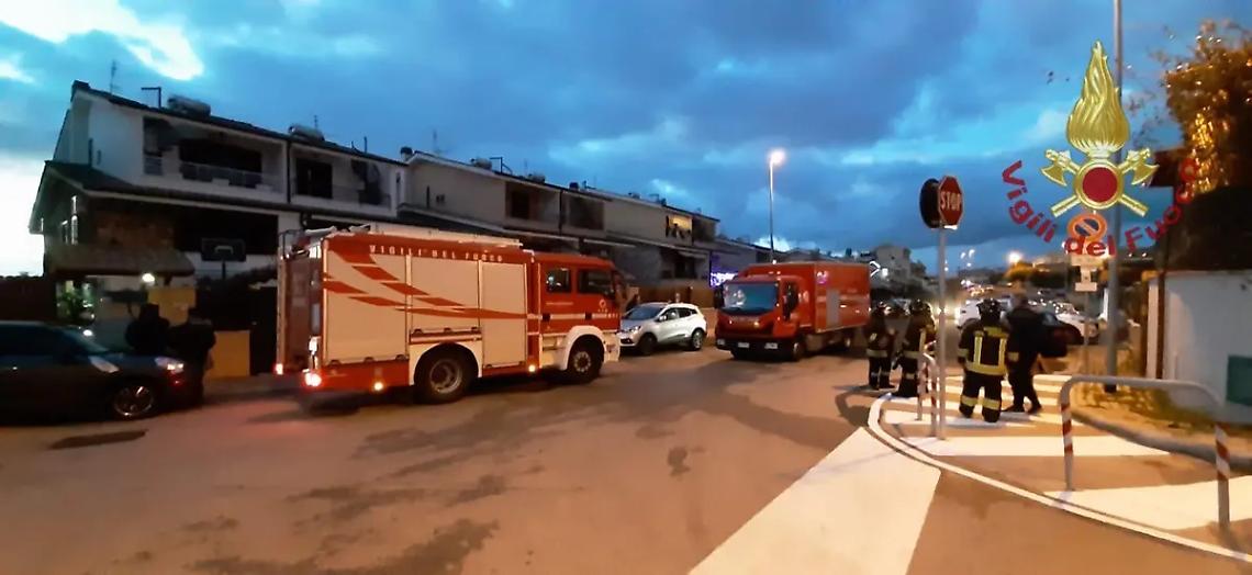 Fuga di gas in via Maestrale: intervento dei Vigili del fuoco