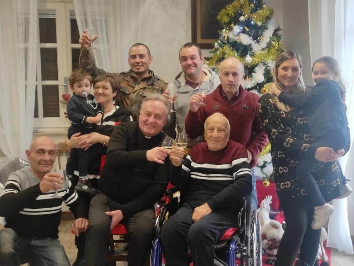 Domenico Arcangeli festeggia 101 anni