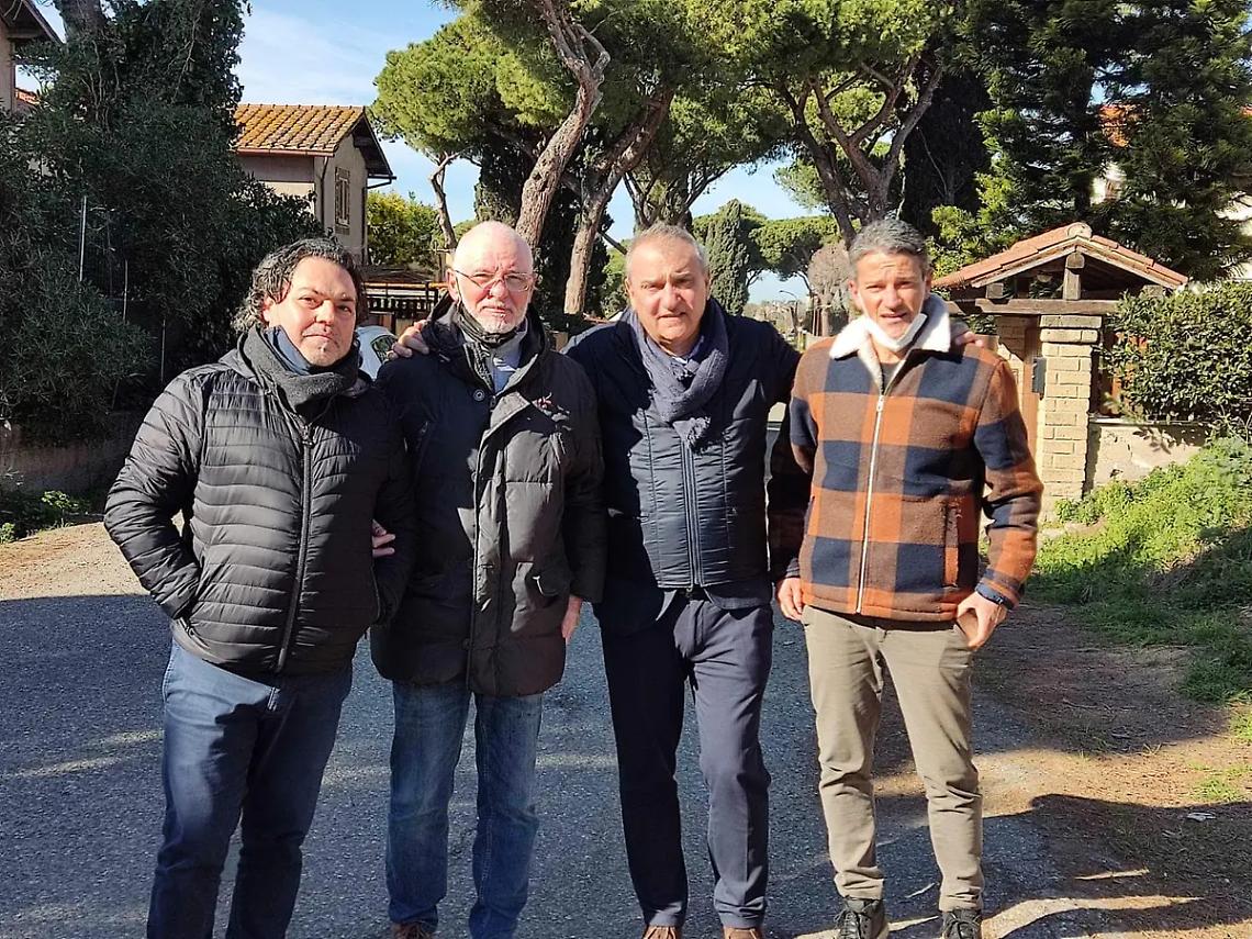 Lavori pubblici, programmati nuovi cantieri: sopralluogo anche ad Aurelia