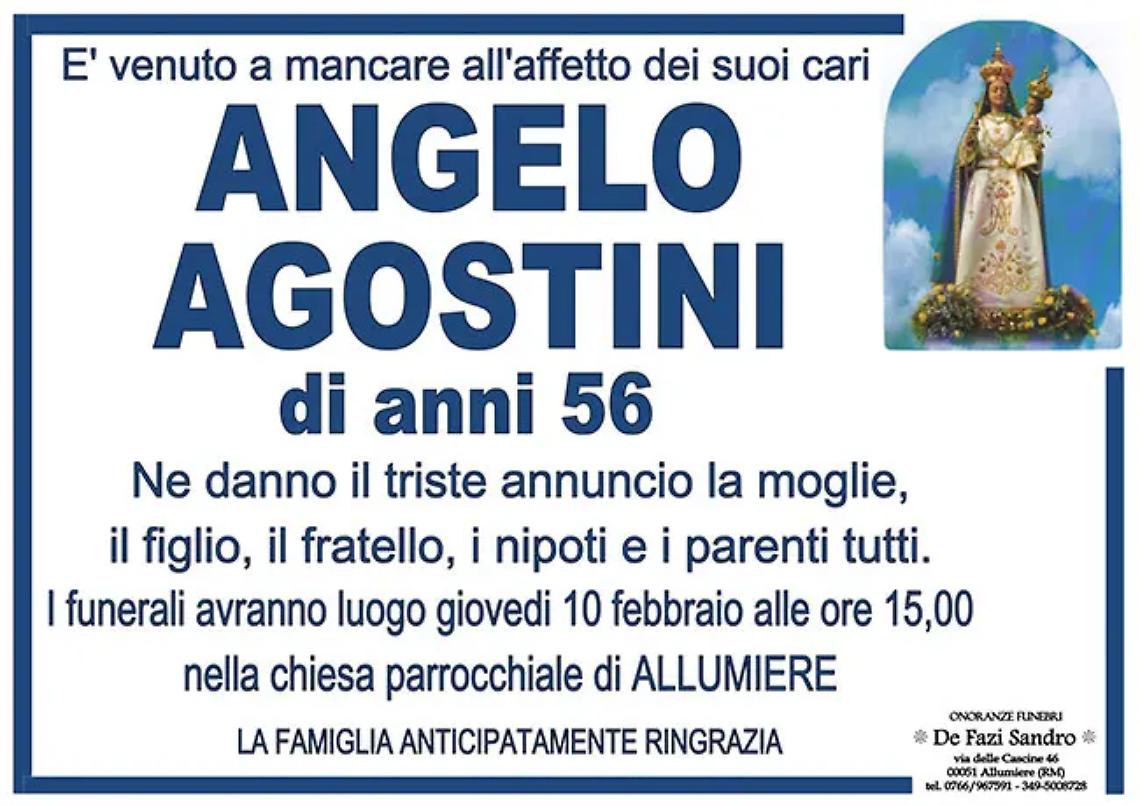 ANGELO AGOSTINI di anni 56