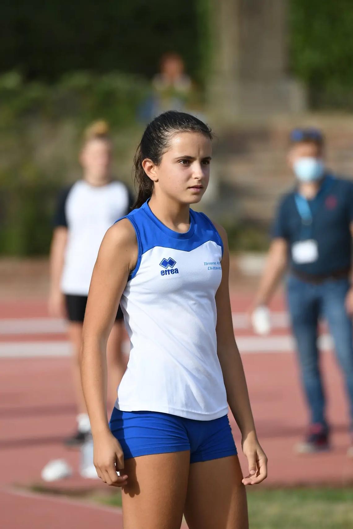 Beatrice Pelliccione conquista il doppio titolo regionale nel salto in alto e nel salto in lungo