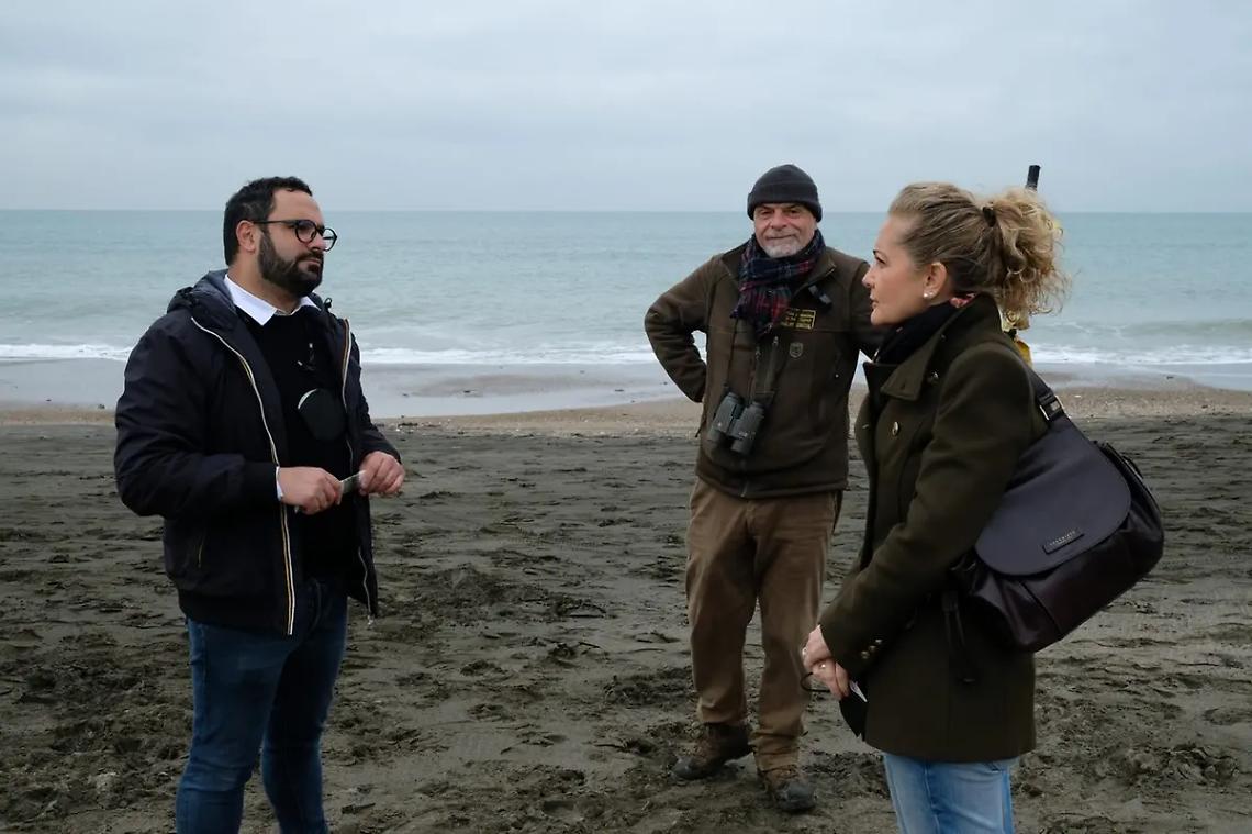 Cerveteri, Gubetti e Ferraro in sopralluogo a Torre Flavia