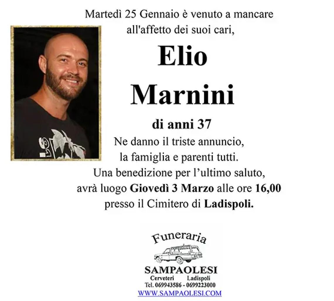 ELIO MARNINI di anni 37