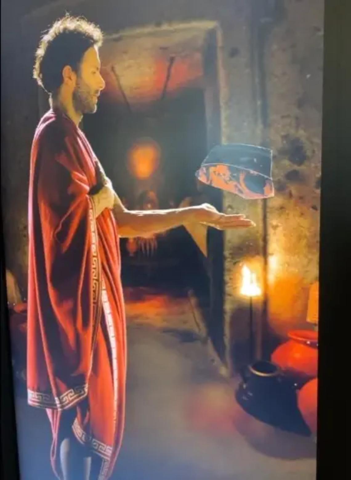 L&rsquo;etrusco Vel racconta i tesori di Cerveteri